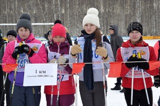 Открытие зимнего спортивного сезона в с.Атрать на лыжной базе ДЮСШ