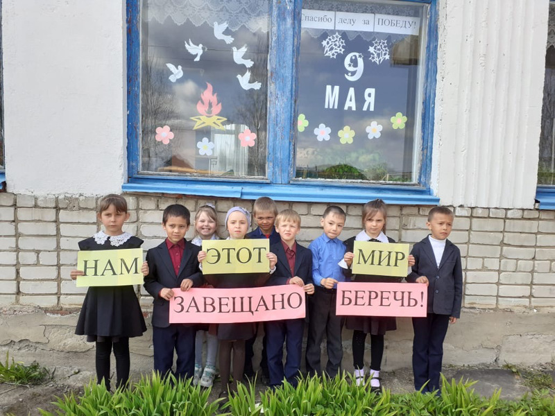 Школы Красноармейского района присоединились к акции Окна Победы»