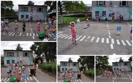 Обучение правилам дорожного движения в детском саду