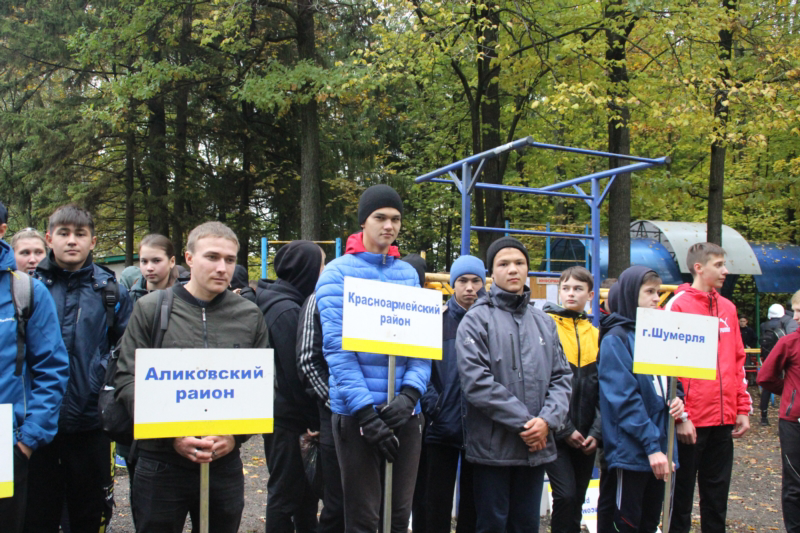 Спортсмены  Красноармейского района  на   чемпионате и первенстве Чувашской Республики по легкоатлетическому  кроссу.