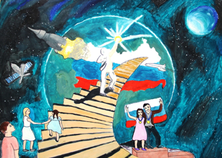 Творческие работы школьников представлены на региональный этап Всероссийского конкурса «Я и Россия: мечты о будущем»