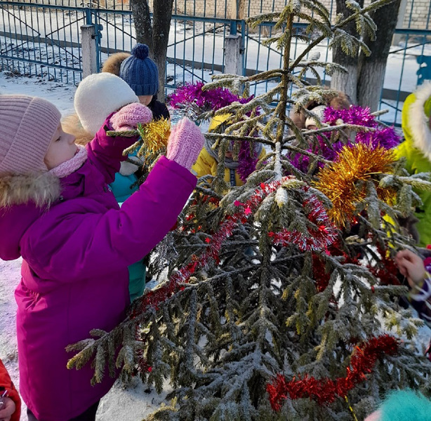 Экологическая акция "Не рубите ёлочку!"