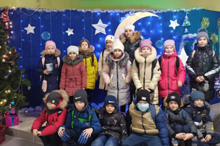 Учащиеся начальной школы посетили кинозал «Вояж».