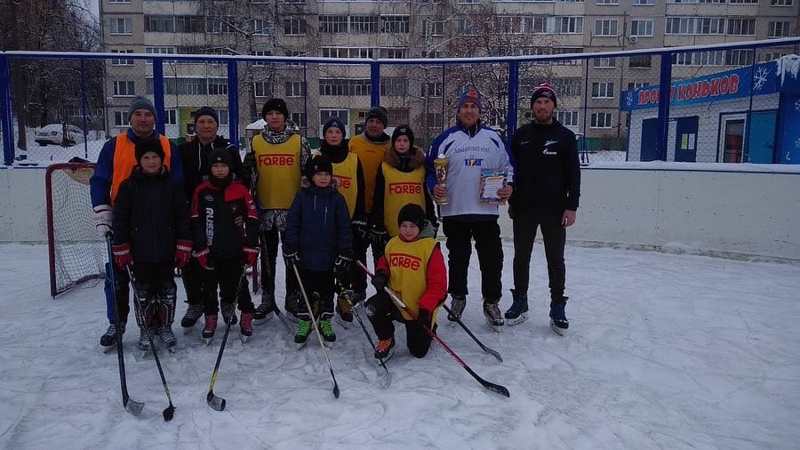 Студенты техникума приняли участие в Новогоднем турнире по хоккею