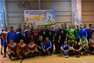 В спортивном комплексе «Заволжский» прошел традиционный Рождественский турнир по мини-футболу.