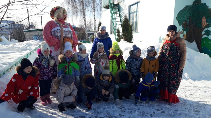 «Веселая Масленица» в детском саду.