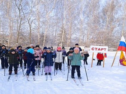 Лыжная эстафета среди обучающихся 1-4 классов.