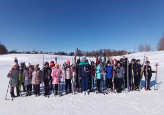 Лыжные гонки среди обучающихся начальных классов