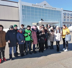 В рамках Всероссийской акции "Культурные выходные" ученики школы #9 посетили ДК "Химик".