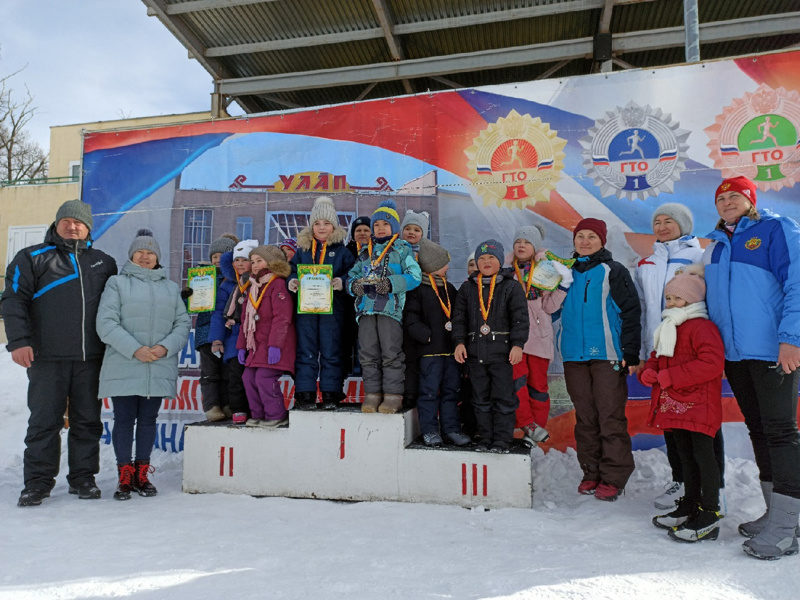 Чемпионат Чебоксарского района 2022 г. по лыжным гонкам в эстафете.