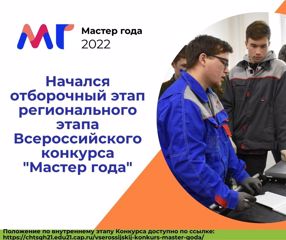 Начался отборочный этап регионального этапа Всероссийского конкурса "Мастер года"