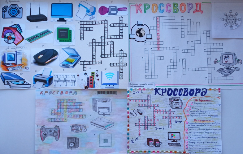 Итоги конкурса кроссвордов по информатике