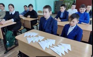 Письма солдатам написали и обучающиеся Кильдюшевской школы