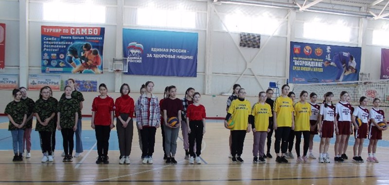 Финальные игры первенства Ядринского района по волейболу