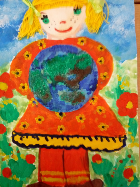Детские рисунки для конкурса «Зеленая планета глазами детей»: идеи, фотогалерея