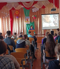 12 апреля в школе-интернат провели познавательное мероприятие "В звёздном царстве, космическом"