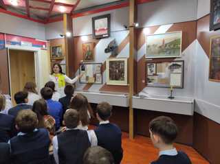 Обучающиеся 5А класса посетили  музей М. Сеспеля
