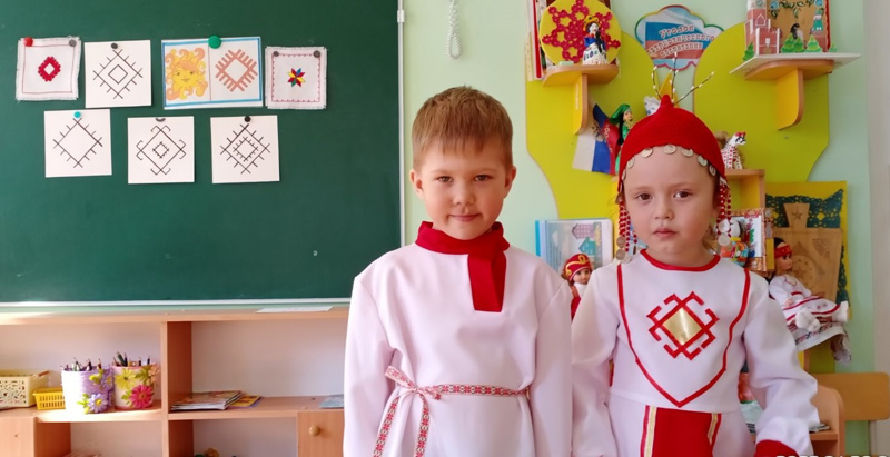 Неделя чувашского языка и культуры в средней группе «Радуга»