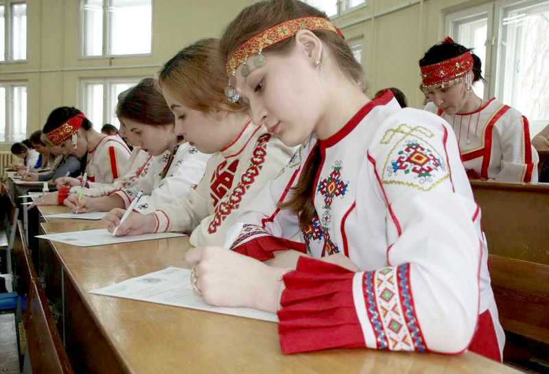 Проведение Всечувашского диктанта