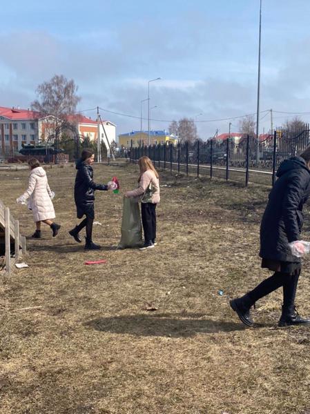 Первый весенний субботник!