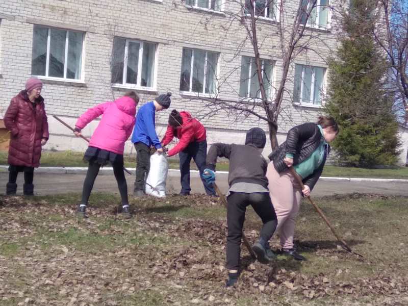 Субботник. Окружающий мир –наш дом, и мы должны поддержать чистоту и порядок в нём.