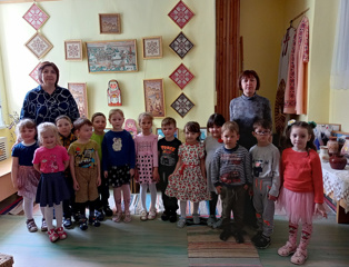 Экскурсия в музей детского сада на Неделе чувашского языка