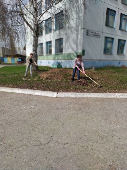 Субботник в МБДОУ "Берёзка"