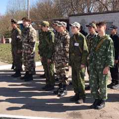 Третий день обучения военно-полевых сборов