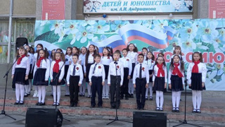 Школьный хор принял участие в  детском хоровом фестивале