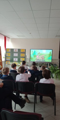 Учащиеся школы посмотрели фильмы о выдающихся земляках