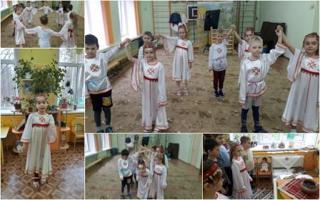 "День чувашского языка " в подготовительной к школе группе
