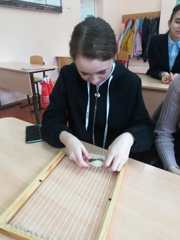 В старших классах прошел урок "Традиции производства ткани в Чувашии"