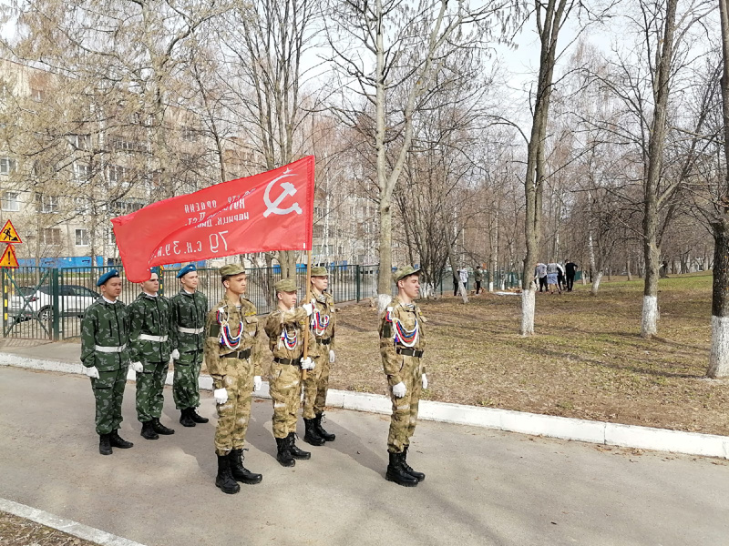 Патриотическая акция "Часовой у Знамени Победы"