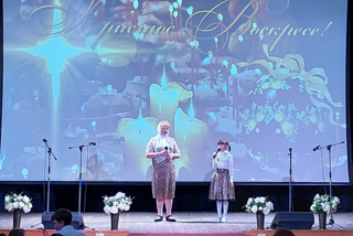 Учащиеся школы приняли участие в праздничном концерте "Пасхальный благовест"