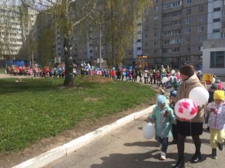 Парад дошколят в МБДОУ «Детский сад №7 «Берёзка»