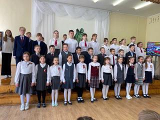 Сегодня в гимназии состоялся концерт, посвященный 77-ой годовщине Победы в Великой Отечественной войне