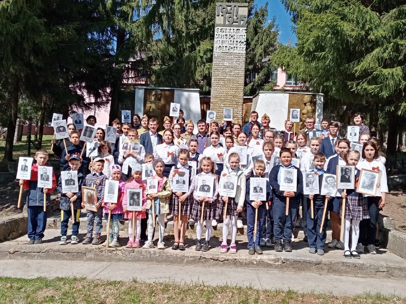 Праздничный митинг в День Победы