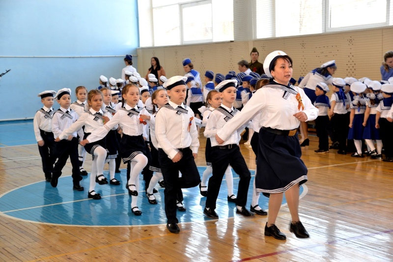 Парад дошколят, посвященный Дню великой Победы