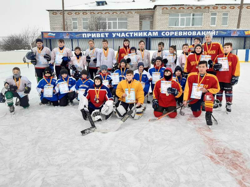 Первенство Яльчикского района по хоккею с шайбой на призы Клуба «Золотая шайба» среди старшей группы