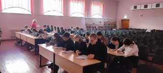 Учащиеся приняли участие в образовательной акции "Избирательный диктант"