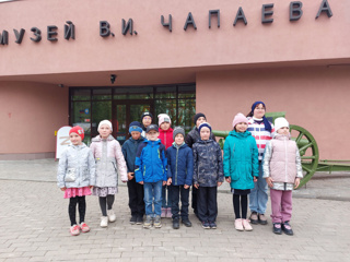 Ученики МБОУ "Акулевская НОШ" посетили музей им. В.И. Чапаева