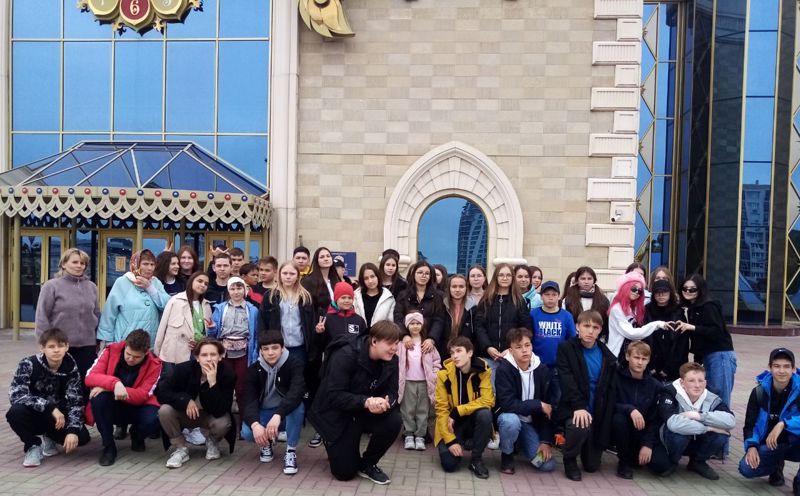 Учащиеся Янтиковской школы побывали на экскурсии в г. Казань