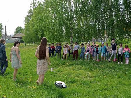 Второй день в пришкольном оздоровительном лагере «Планета здоровых ребят»