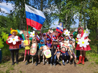 День России в пришкольном лагере