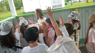 Сегодня в пришкольном лагере «Веснушки» прошёл «Гиннес-шоу».