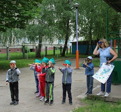 Занимательно - познавательный турпоход Эколят и их друзей в "Журавлике"