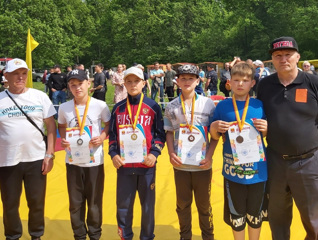 Победители и призёры открытого первенство Моргаушского района по спортивной (вольной) борьбе среди юношей