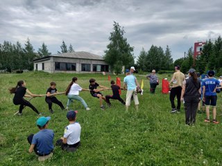 Состоялась спартакиада школьников, отдыхающих в пришкольных лагерях