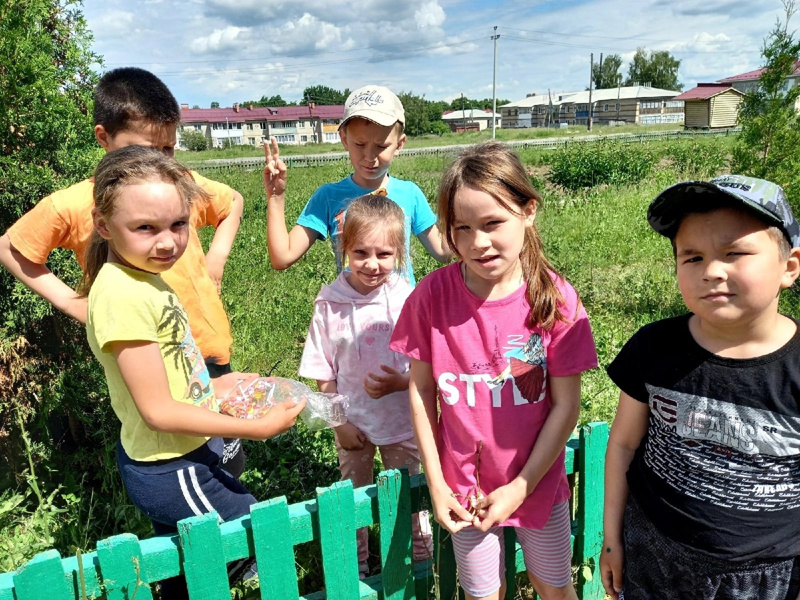 Сегодня в пришкольном лагере дневного пребывания "Радуга" прошёл День игр