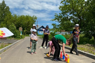 День спорта в Новоатайском школьном лагере с дневным пребыванием